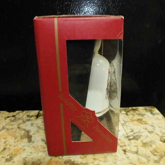 Bell 'Spring Basket' Reutter Porzellan M.J. Hummel Goebel Germany - Picture 4 of 6